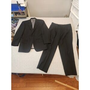 Monsieur Givenchy‎ Blazer & Pants Set Mens 40S Wool Business Formal Suit Black